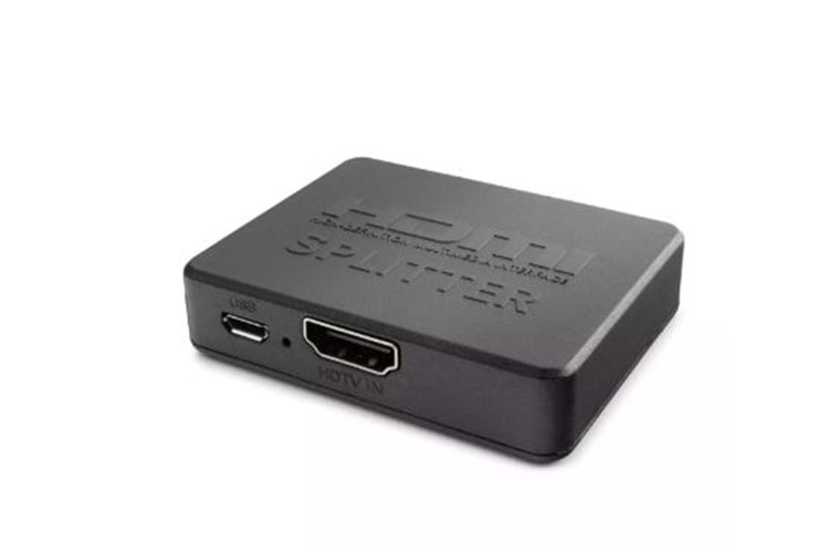 Hadron Hdx1371 2Port Splitter 4K-20 With Usb Power Cable