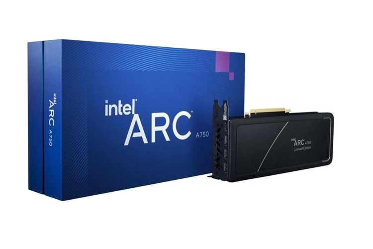 Intel Arc A750 8GB GDDR6 256 Bit Ekran Kartı