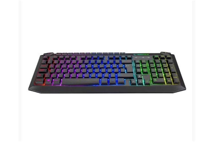 Rampage KB-R310 BROKER V2 Siyah Usb Gökkuşağı Zemin Aydınlatmalı 12800 DPI Oyuncu Klavye + Mouse Set