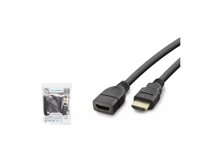 Hadron Hdx2043 1m Hdmi To Hdmi F Kablo Pvc Siyah