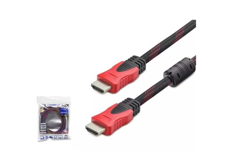Hadron Hdx2013 3M Hdmi Kablo Örgülü Siyah