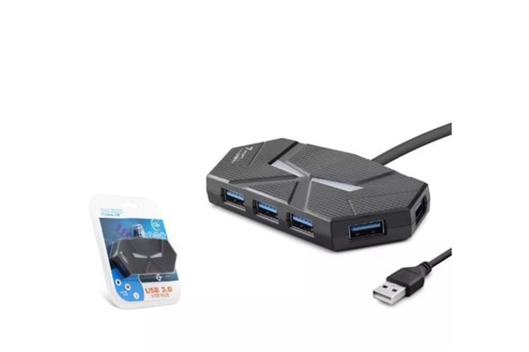 Hadron Hdx7038 Usb3.0 Hub 7-Usb3.0 1.2M Siyah