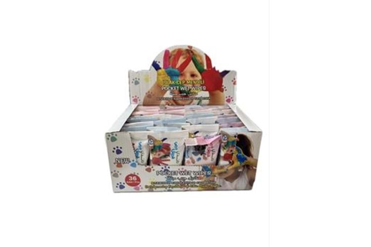 Pafilya Baby Islak Mendil Kutuda 36 Paket (Mendil 12li) Baby Fresh