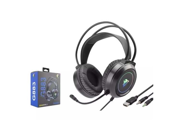 Hadron G883 Gaming Kulaklık 2-3.5Mm + Usb Siyah