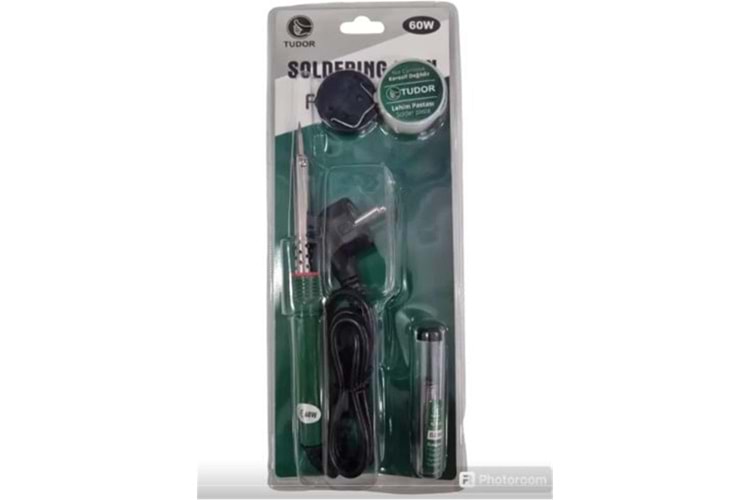 TUDOR SOLDERING IRON KALEM HAVYA SETİ 60W HB-S026