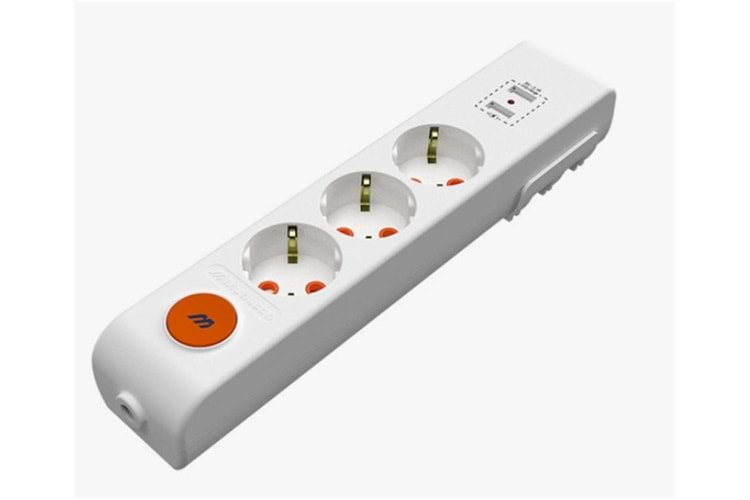 Mutlusan Rı-Tech 3lü 3mt Anahtarlı 1Usb+1Type-C ı Topraklı Grup Priz(Ç.K.) (001 175 350102 03 00)