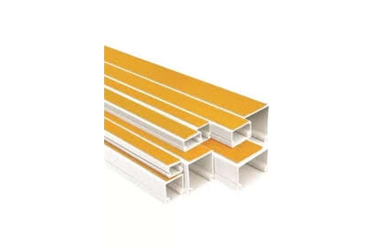 MUTLUSAN 12X12 KABLO KANALI CANALEX YAPIŞKANLI