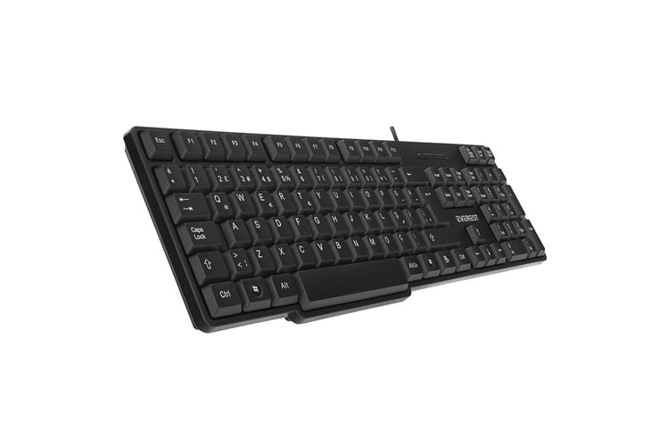 Everest KB-517U Siyah 2MT Bakır Kablolu USB Q Standart Klavye