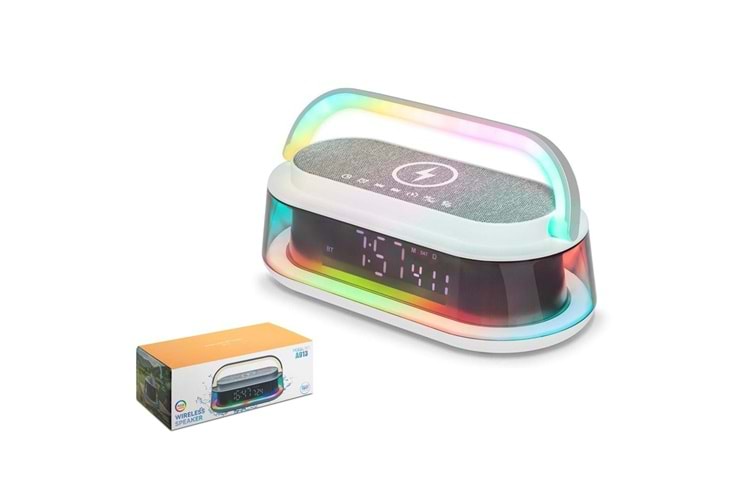 Hadron A913 Bluetooth Speaker Rgb Beyaz