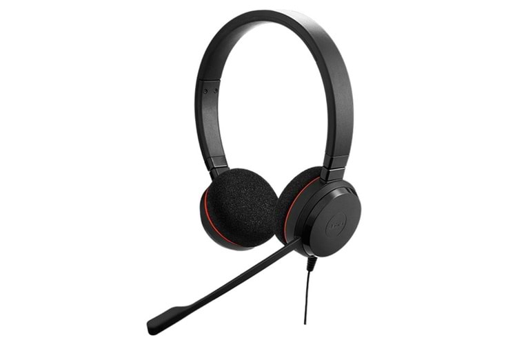 Jabra Evolve 20 Usb-Type C Bağlantılı Duo MS Kulaklık Mikrofon Çift Taraflı