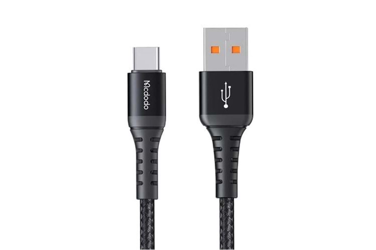 MCDODO CA-2271 USB-A TO Type-C Q.C 4.0 Hızlı Data-Şarj Kablosu 1M - Siyah