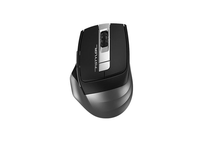 A4 Tech Fb35S Gri Bluetooth+2.4G Nano Kablosuz Optik 2000 Dpi Mouse (Sessiz)