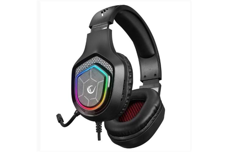 Rampage RM-K90 VECTOR Siyah RGB Led Type-C Gaming Mikrofonlu Oyuncu Kulaklığı