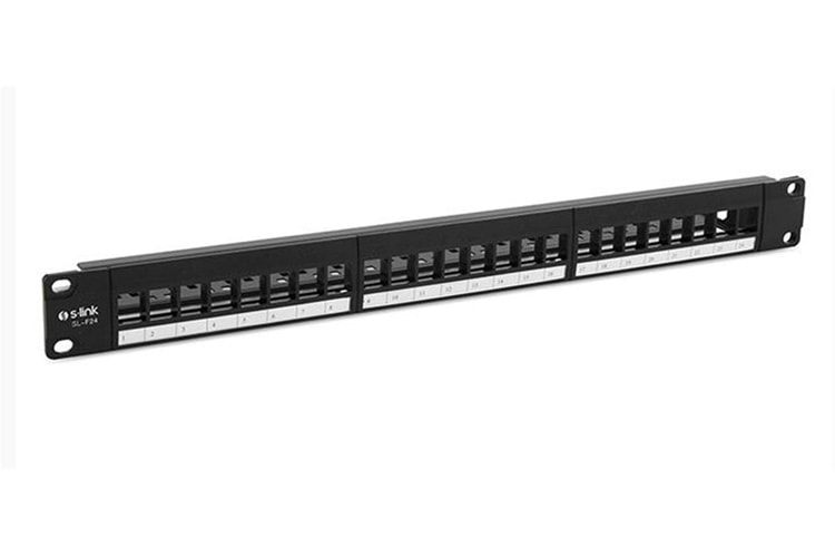 S-link SL-F24 24 Lü Jaksız Patch Panel