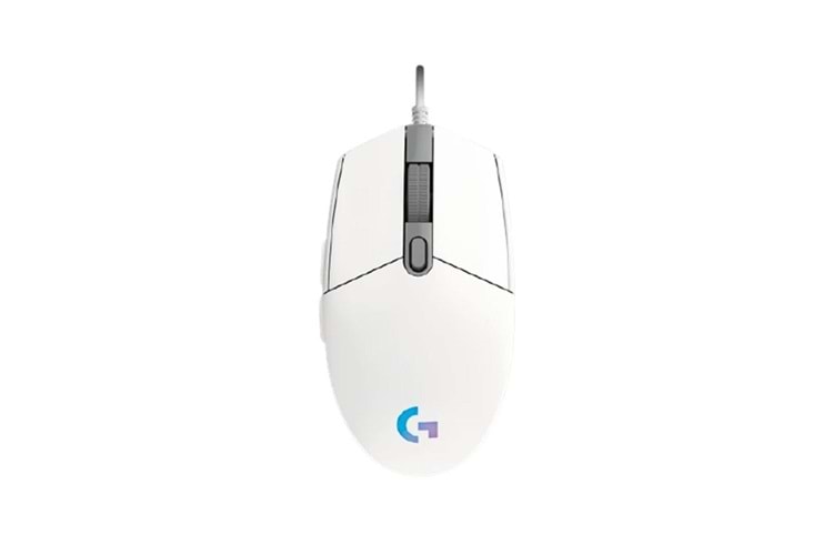 Logitech 910-005797 G203 Optik Kablolu Gaming Oyuncu Mouse Makrolu Beyaz Optik