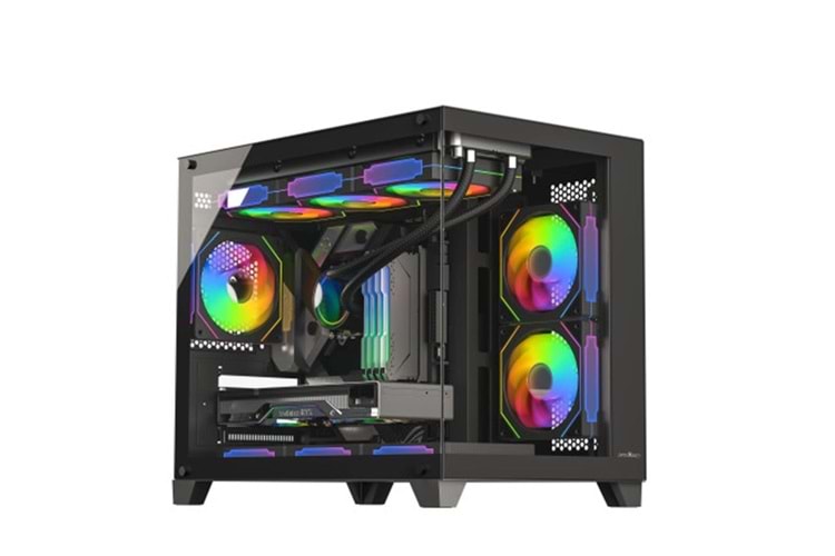 James Donkey Stark S700 650W Siyah Gaming Kasa