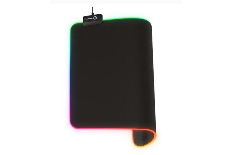 Rampage BLITZ RGB M (MP-23) Siyah 252-328-3mm RGB Ledli Gaming Mouse Pad