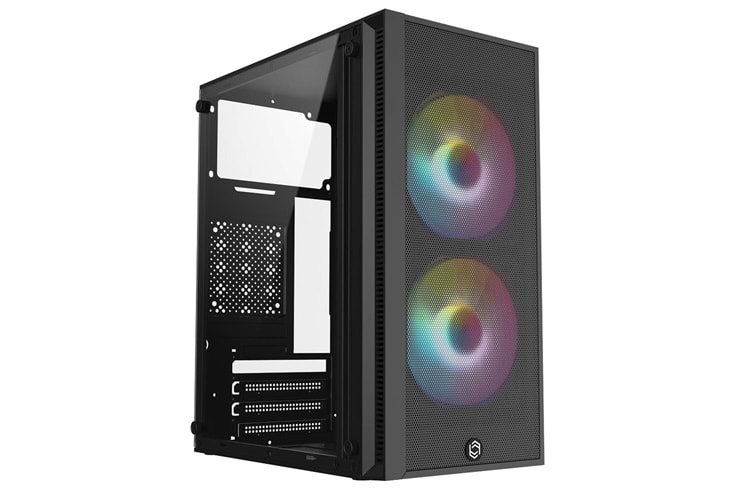 Frisby FC-8970G Mini Tower Gaming Kasa (300W) 2 x 120mm Rainbow Fan