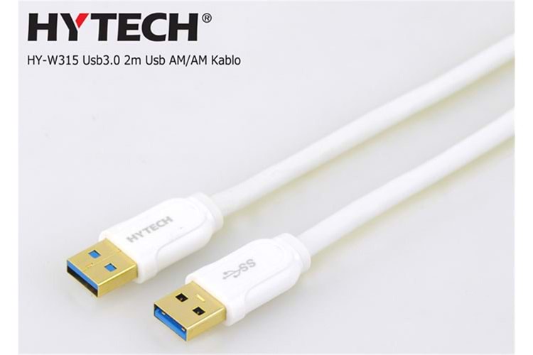 Hytech HY-W315 2 m İki Ucu Erkek USB Kablo