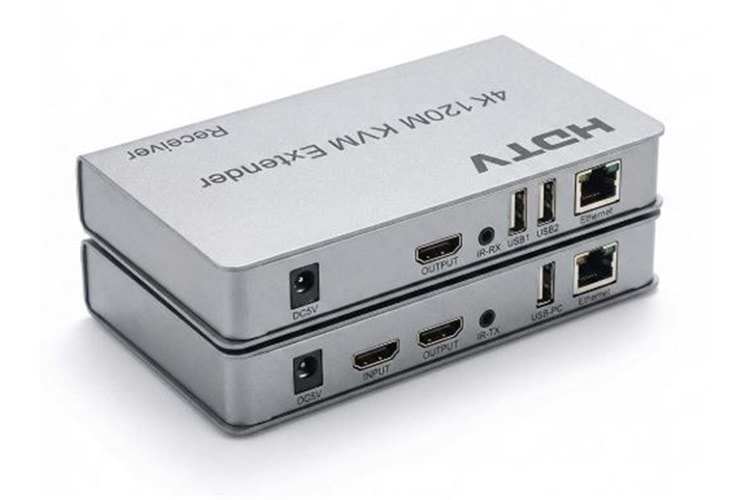 Enkado EKD-HE120KVM 4K 120 Metre HDMI USB KVM Extender