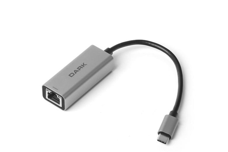 Dark DK-AC-U31X3GL2 USB3.1 Type-C to 10-100-1000 Gigabit LAN Ethernet Adaptör