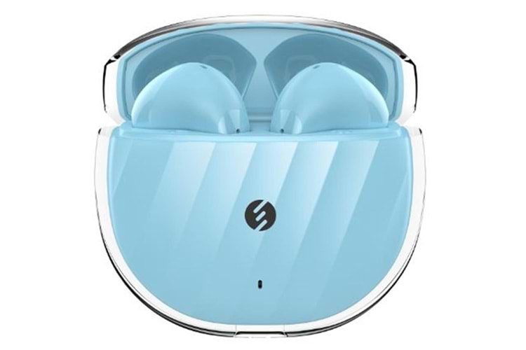 S-link Harmony X1 Mavi 4 Mikrofonlu ENC Bluetooth V5.4 TWS Gerçek Kablosuz Kulaklık 
