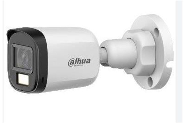 Dahua HAC-B1A51-U-IL 5 MP Akıllı Çift Işıklı HDCVI Bullet Kamera 30mt Mikrofonlu