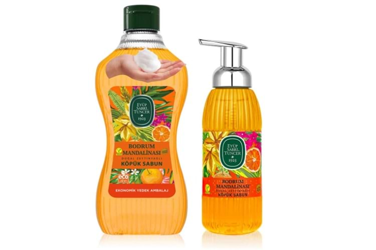 Eyüp Sabri Tuncer 1,5 lt+500 ml Bodrum Mandalina Köpük Sabun