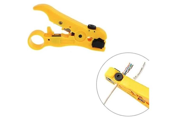 Seenergy SE-3867 RG6 Çok Fonksiyonlu Soyma Pensesi