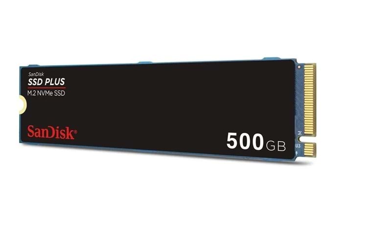 SanDisk 500GB SSD PLUS 2400MB-1500MB-s M.2 PCIe Gen 3.0 NVMe SSD SDSSDA3N-500G-G26