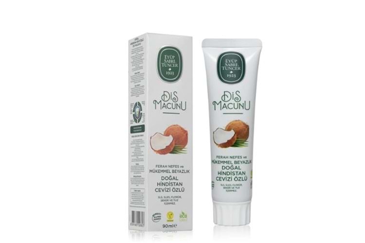 Eyüp Sabri Tuncer Hindistan Cevizi Özlü Diş Macunu 90ml