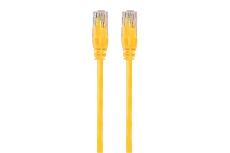 S-link SL-CAT601YE 1m Sarı CAT6 Kablo