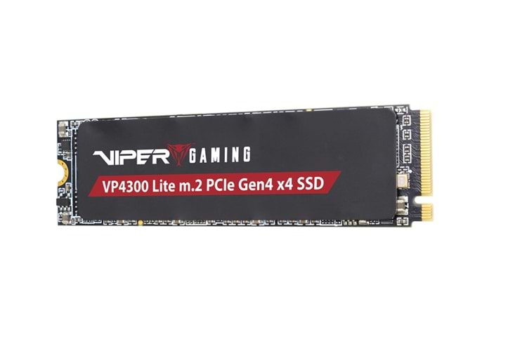 Patriot 1TB Viper VP4300 Lite 1TB 7400-6400MB-s Gen4 x4 NVMe M.2 SSD Disk (VP4300L1TBM28H) 