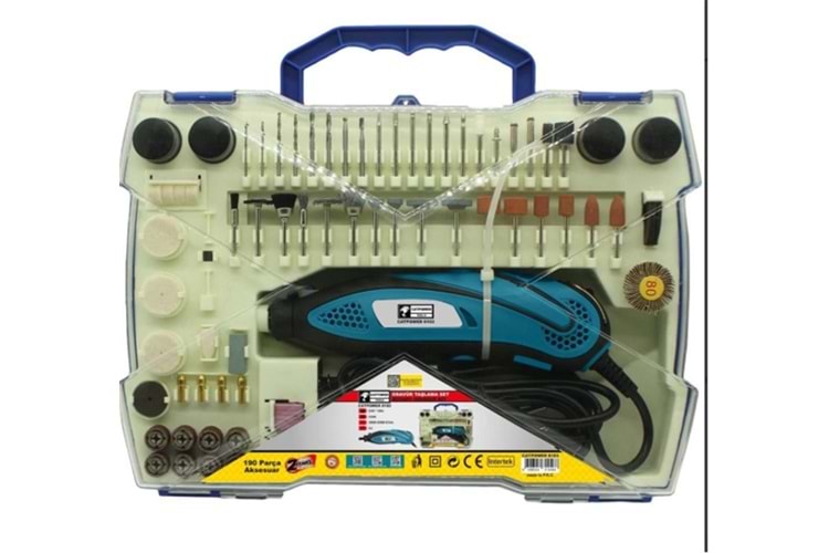 CatPower Cat-8103 Gravür Taşlama Seti 135W 190 Parça