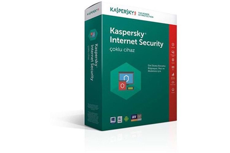 Kaspersky Internet Security 3 Kullanıcı 1 Yıl Plus