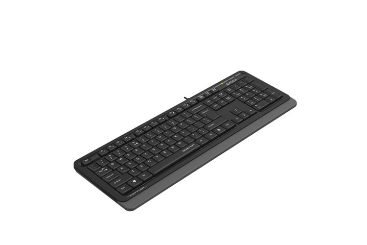 A4 Tech Fk10 Q Usb Quitkey Sessiz Gri Tr Fn-Multimedya Klavye