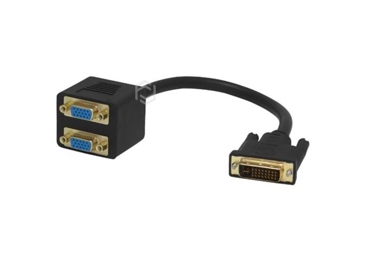 Frisby FA-6660C DVI - 2 x VGA Görüntü Çoklayıcı ve Dönüştürücü(DVI-I Erkek - 2 x VGA Dişi)