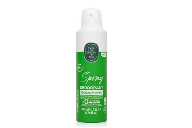 Eyüp Sabri Tuncer Floral-Kadın Sprey Deodorant 200 ml
