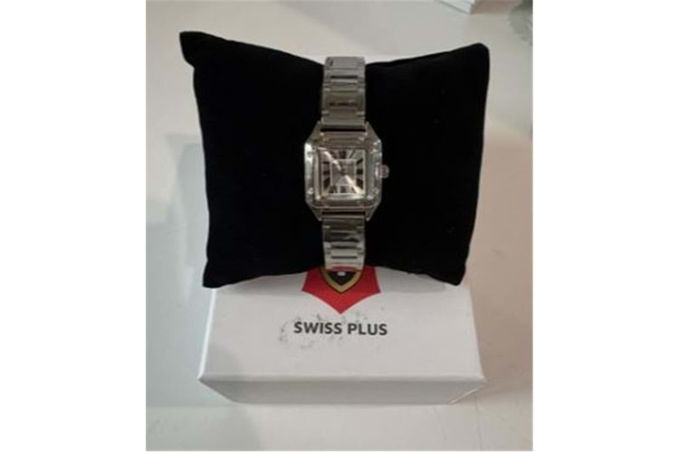 Swiss Plus Woman Watch Model-4 ST6162AF Silver