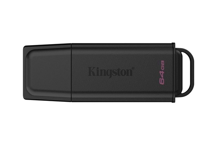 Kingston DTXG2-64GB 64GB Portable USB 3.2 Gen 1 DataTraveler Exodia Black Flash Bellek 