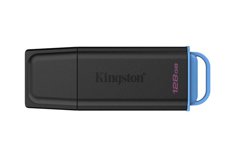 Kingston DTXG2-128GB 128GB Portable USB 3.2 Gen 1 DataTraveler Exodia Black-Blue Flash Bellek