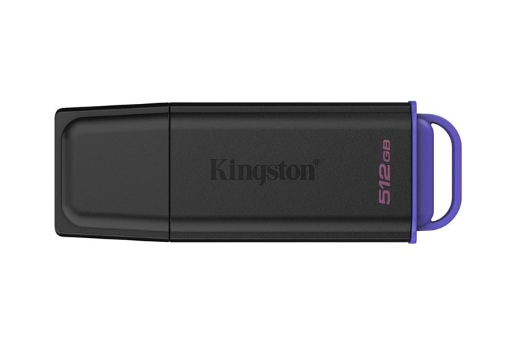 Kingston DTXG2-512GB 512GB Portable USB 3.2 Gen 1 DataTraveler Exodia Black-Purple Flash Bellek 