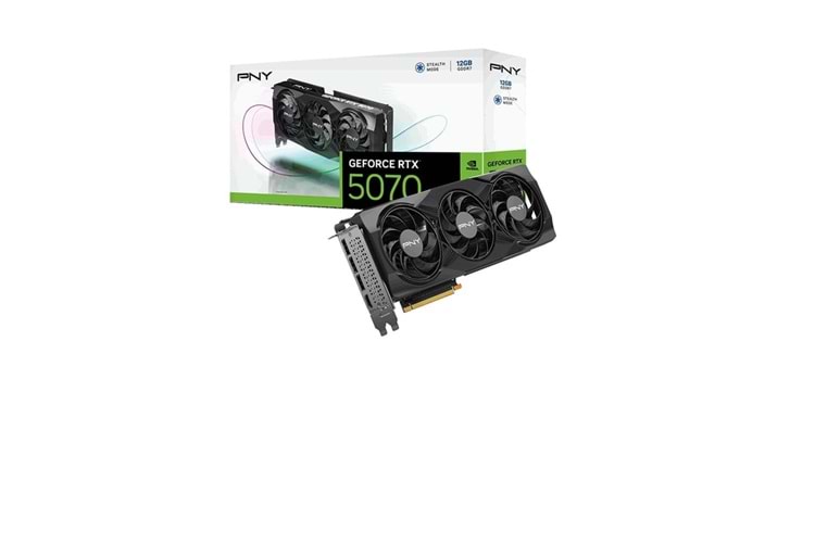 Pny GeForce RTX 5070 12GB GDDR7 HDMI, DisplayPort Ekran Kartı (VCG507012TFXPB1)