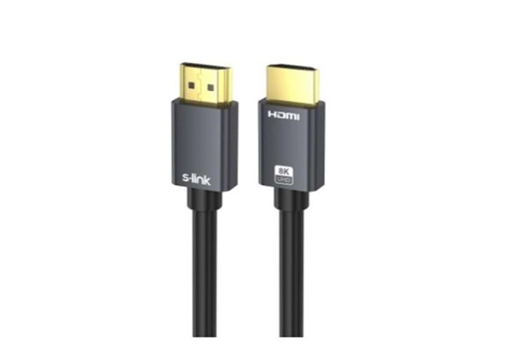 S-link SL-HM8K15 HDMI TO HDMI 1,5m v2.1 8K60 HZ 4K 120HZ Kablo