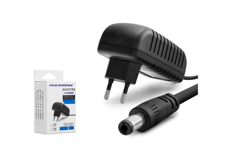 HADRON HD8416 Modem Router Adaptörü 18W 9V 2A 5.5x2.5 mm Siyah