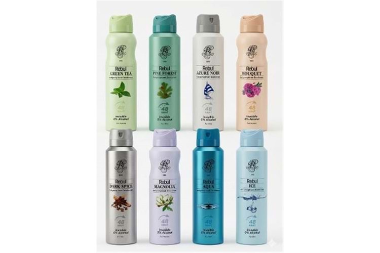 Rebul Azure Noir 150ml Bay Deodorant 