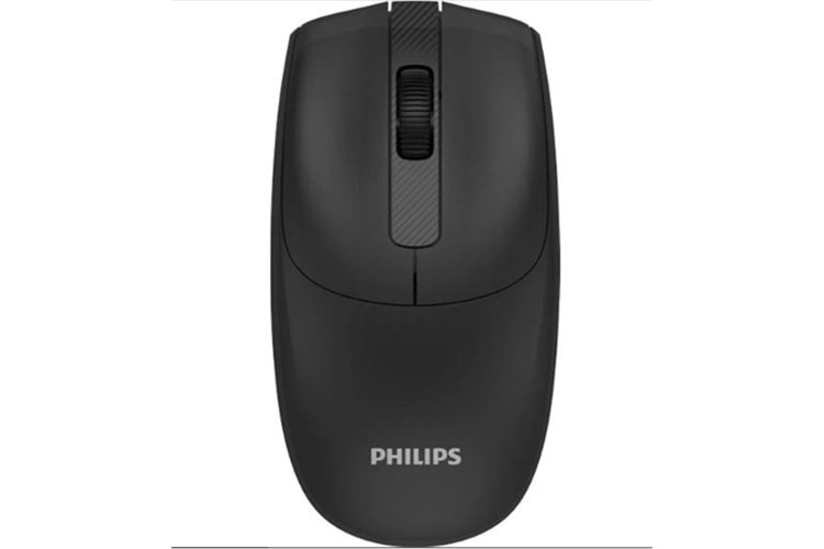 Philips SPK7398B 1600DPI Kablosuz Sessiz Optik Siyah Mouse 
