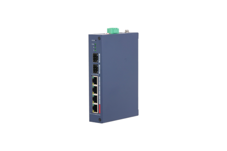 DAHUA 4port Poe 10/100 2xSFP Cloud Yönetilebilir Switch CHS4206-4ET-90