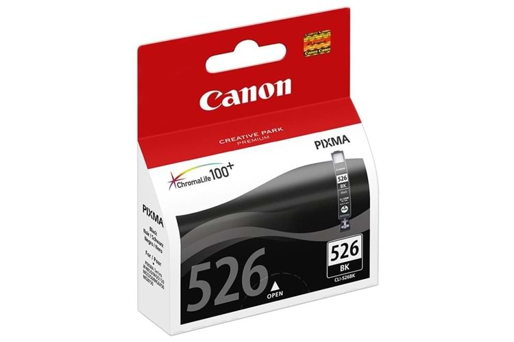 Canon CLI-526BK Black Siyah Mürekkep Kartuş IX6550 MG5150-5250-5350-6150