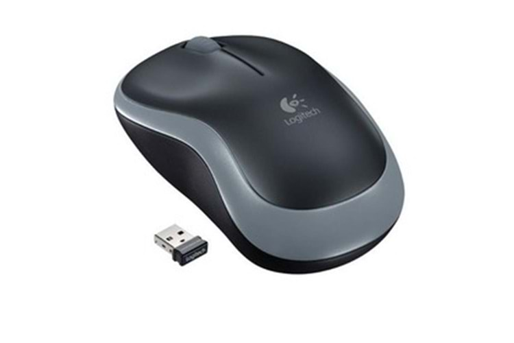 Logitech 910-002235 M185 Gri Kablosuz Mouse Optik 1000 Dpı Buton